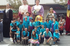 Els membres de la colla